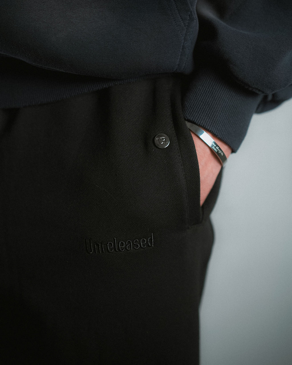 HEAVYWEIGHT SWEATPANTS (BLACK)